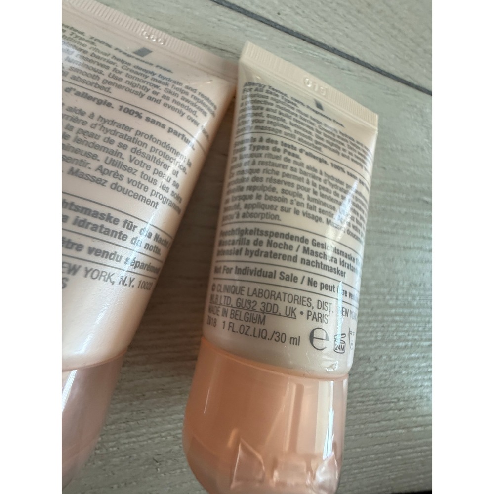 Clinique Moisture Surge Overnight Mask 1oz 30ml Travel Size Lot of 3 New - Picture 3 of 3